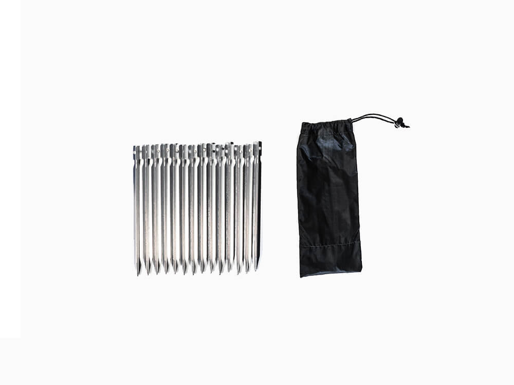 ALUMINIUM PEGS KIT